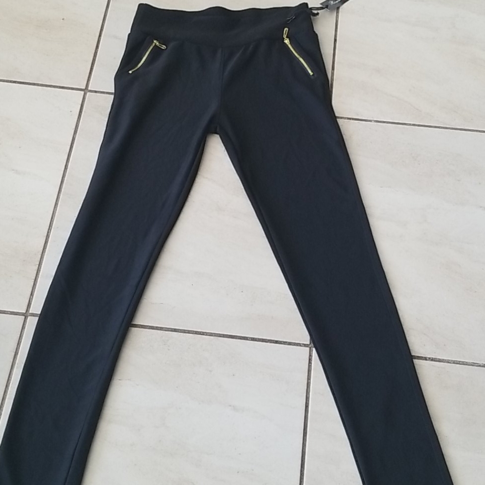 Black dress up pants